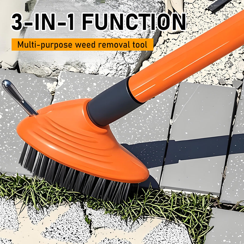 3-in-1 Weed Removal Wire Brush Set